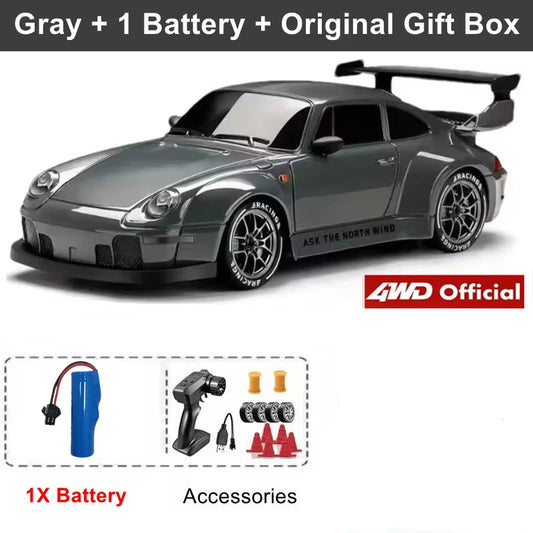 New Remote Control Drift Car Full Size 1:24 Mini Remote Control Racing Car Model 2.4G Radio High Speed RC Car Boy Toy Gift
