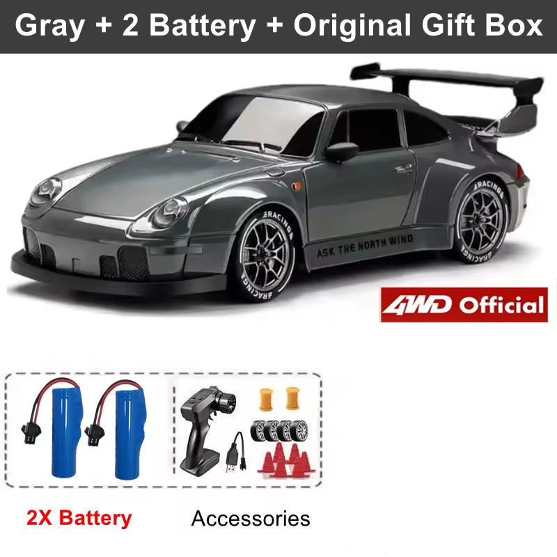 New  Remote Control Drift Car Full Size 1:24 Mini Remote Control Racing Car Model 2.4G Radio High Speed RC Car Boy Toy Gift